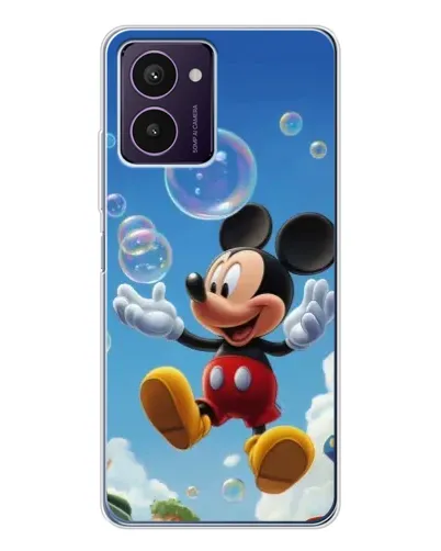 Чехол для HMD Pulse Pro с картинкой «Mickey и мыльные пузыри»