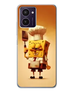 Чехол для HMD Pulse Pro с картинкой «Губка Боб повар»