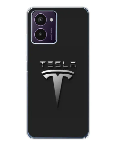Чехол для HMD Pulse Pro с картинкой «Стальной логотип Tesla» Чехол для HMD Pulse Pro с картинкой «Стальной логотип Tesla»