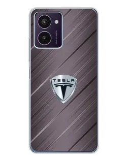 Чехол для HMD Pulse Pro с картинкой «Металлическая текстура Tesla»