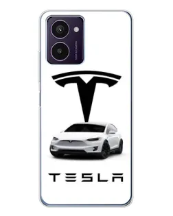 Чехол для HMD Pulse Pro с картинкой «Tesla White Style»