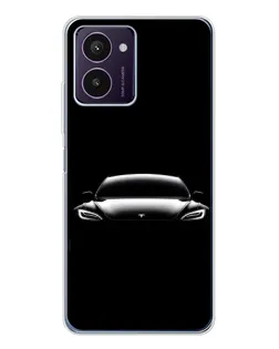 Чехол для HMD Pulse Pro с картинкой «Фары Tesla Night»