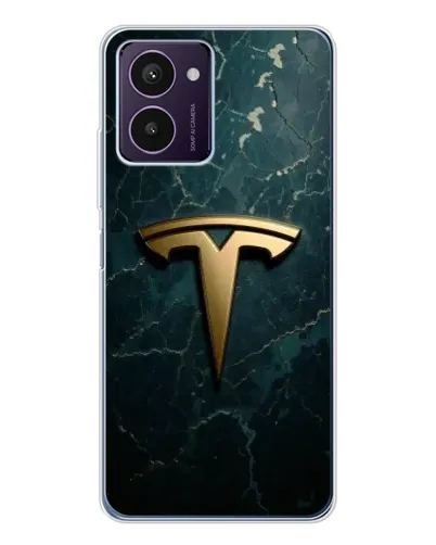 Чехол для HMD Pulse Pro с картинкой «Мраморная Tesla Gold» Чехол для HMD Pulse Pro с картинкой «Мраморная Tesla Gold»