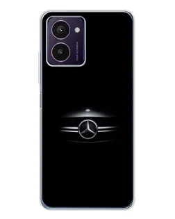 Чехол для HMD Pulse Pro с картинкой «Mercedes — абстрактные линии»