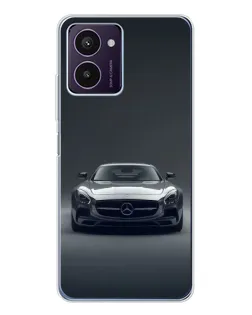 Чехол для HMD Pulse Pro с картинкой «Mercedes на черном»