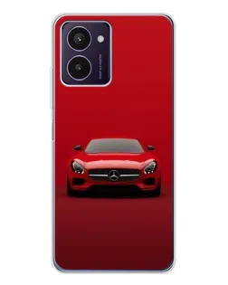 Чехол для HMD Pulse Pro с картинкой «Красный Mercedes AMG»