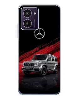 Чехол для HMD Pulse Pro с картинкой «Mercedes G-Class красный»