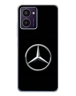Чехол для HMD Pulse Pro с картинкой «Mercedes классический лого»