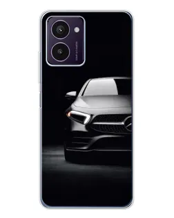 Чехол для HMD Pulse Pro с картинкой «Свет фар Mercedes»