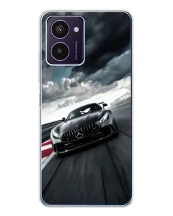 Чехол для HMD Pulse Pro с картинкой «Гоночный Mercedes AMG»