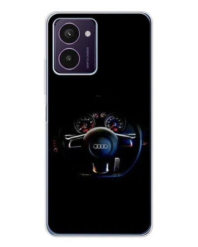 Чехол для HMD Pulse Pro с картинкой «Салон Audi — руль» Чехол для HMD Pulse Pro с картинкой «Салон Audi — руль»