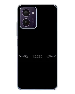 Чехол для HMD Pulse Pro с картинкой «Audi — световой подпись»