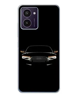 Чехол для HMD Pulse Pro с картинкой «Audi — ночной контур»