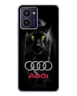 Чехол для HMD Pulse Pro с картинкой «Пантера и Audi»