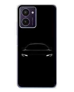 Чехол для HMD Pulse Pro с картинкой «Взгляд Audi в темноте»