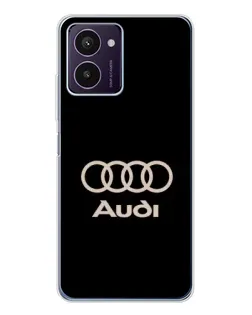 Чехол для HMD Pulse Pro с картинкой «Audi — золотой логотип»