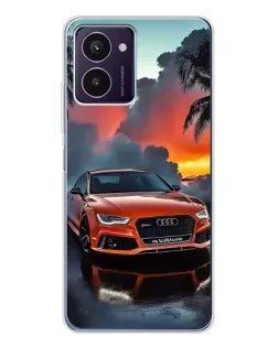 Чехол для HMD Pulse Pro с картинкой «Audi — закат»