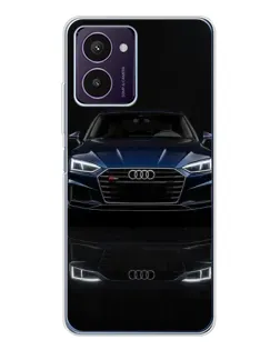 Чехол для HMD Pulse Pro с картинкой «Audi — ночное отражение»