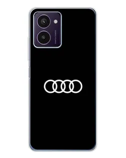 Чехол для HMD Pulse Pro с картинкой «Audi White Logo»
