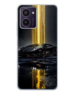 Чехол для HMD Pulse Pro с картинкой «Ночной Lamborghini драйв»