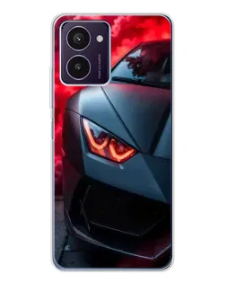 Чехол для HMD Pulse Pro с картинкой «Lamborghini красное сияние»