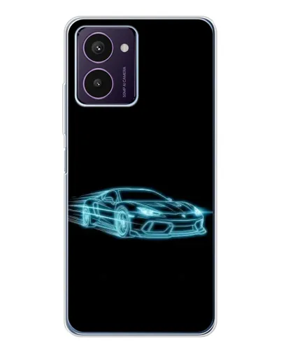Чехол для HMD Pulse Pro с картинкой «Неоновый контур Lamborghini» Чехол для HMD Pulse Pro с картинкой «Неоновый контур Lamborghini»