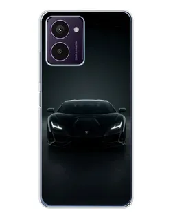 Чехол для HMD Pulse Pro с картинкой «Черный Lamborghini Aventador»