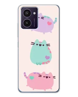 Чехол для HMD Pulse Pro с картинкой «Pusheen трио»