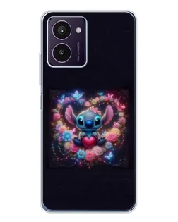 Чехол для HMD Pulse Pro с картинкой «Stitch в цветах»