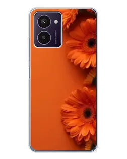 Чехол для HMD Pulse Pro с картинкой «Оранжевые герберы»