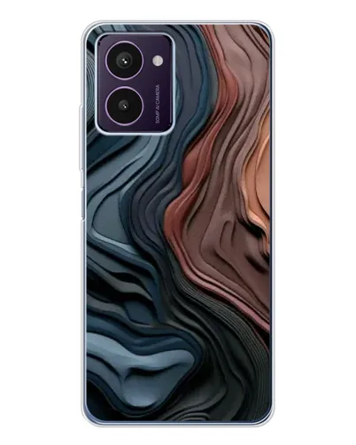 Чехол для HMD Pulse Pro с картинкой «Цветные волны каньона»