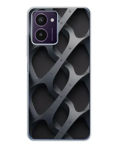 Чехол для HMD Pulse Pro с картинкой «Объемное серое плетение»