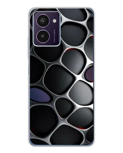 Чехол для HMD Pulse Pro с картинкой «Объемная темная решетка»