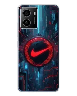 Чохол для HMD Pulse з картинкою «Техногенний стиль Nike»