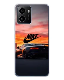 Чохол для HMD Pulse з картинкою «Nike та суперкар»