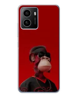 Чехол для HMD Pulse с картинкой «Bored Ape в красном»