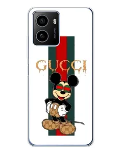 Чохол для HMD Pulse з картинкою «Міккі Маус Gucci — смуги»