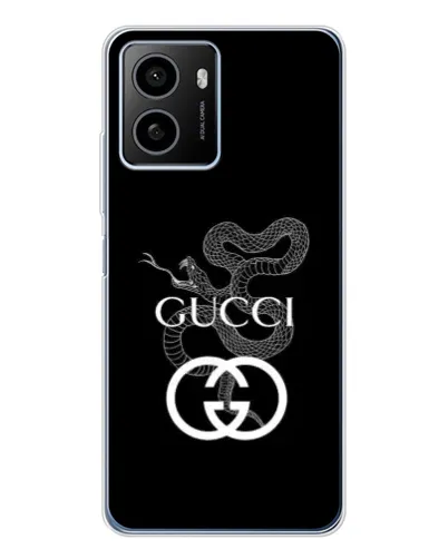 Чохол для HMD Pulse з картинкою «Gucci — срібна змія»