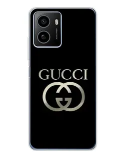 Чехол для HMD Pulse с картинкой «Gucci — золото на черном»