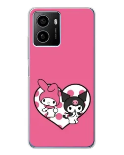 Чехол для HMD Pulse с картинкой «Kuromi и My Melody»