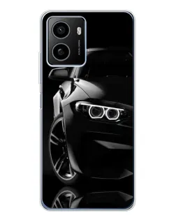 Чехол для HMD Pulse с картинкой «Черная BMW — профиль»