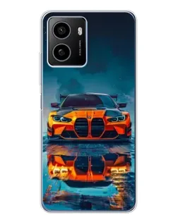 Чехол для HMD Pulse с картинкой «BMW — золотая эмблема»