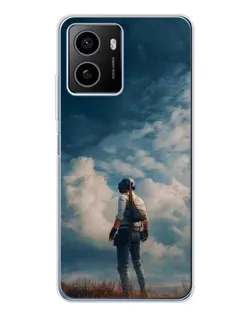 Чохол для HMD Pulse з картинкою «Герой PUBG на скелі»