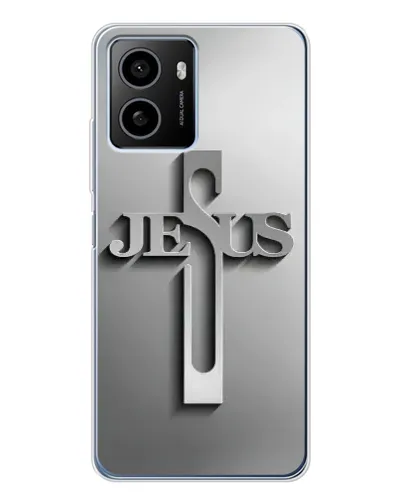 Чехол для HMD Pulse с картинкой «Металлический крест Jesus» Чехол для HMD Pulse с картинкой «Металлический крест Jesus»