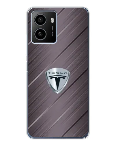 Чехол для HMD Pulse с картинкой «Металлическая текстура Tesla»
