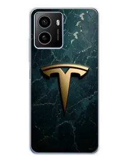 Чехол для HMD Pulse с картинкой «Мраморная Tesla Gold»