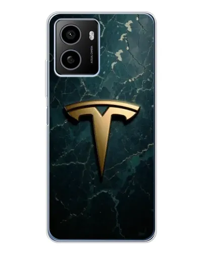 Чехол для HMD Pulse с картинкой «Мраморная Tesla Gold»