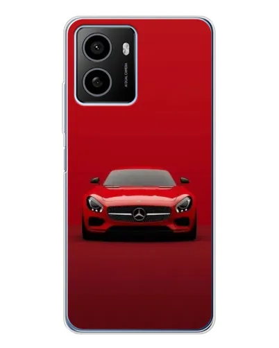 Чехол для HMD Pulse с картинкой «Красный Mercedes AMG» Чехол для HMD Pulse с картинкой «Красный Mercedes AMG»