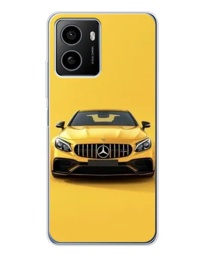 Чехол для HMD Pulse с картинкой «Желтый Mercedes GT» Чехол для HMD Pulse с картинкой «Желтый Mercedes GT»