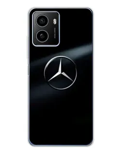 Чехол для HMD Pulse с картинкой «Mercedes на металле»
